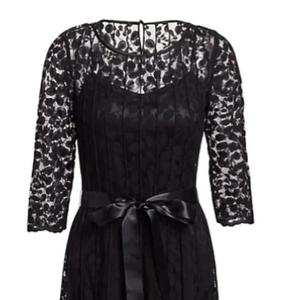 Teri Jon Pintuck dress